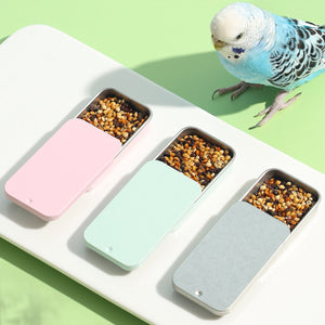 Bird Training Food Box - Portable Feeding Solution for Parrots