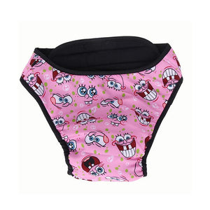 Washable Female Pet Dog Cat Nappy Diaper Physiological Pants Panties Underwear