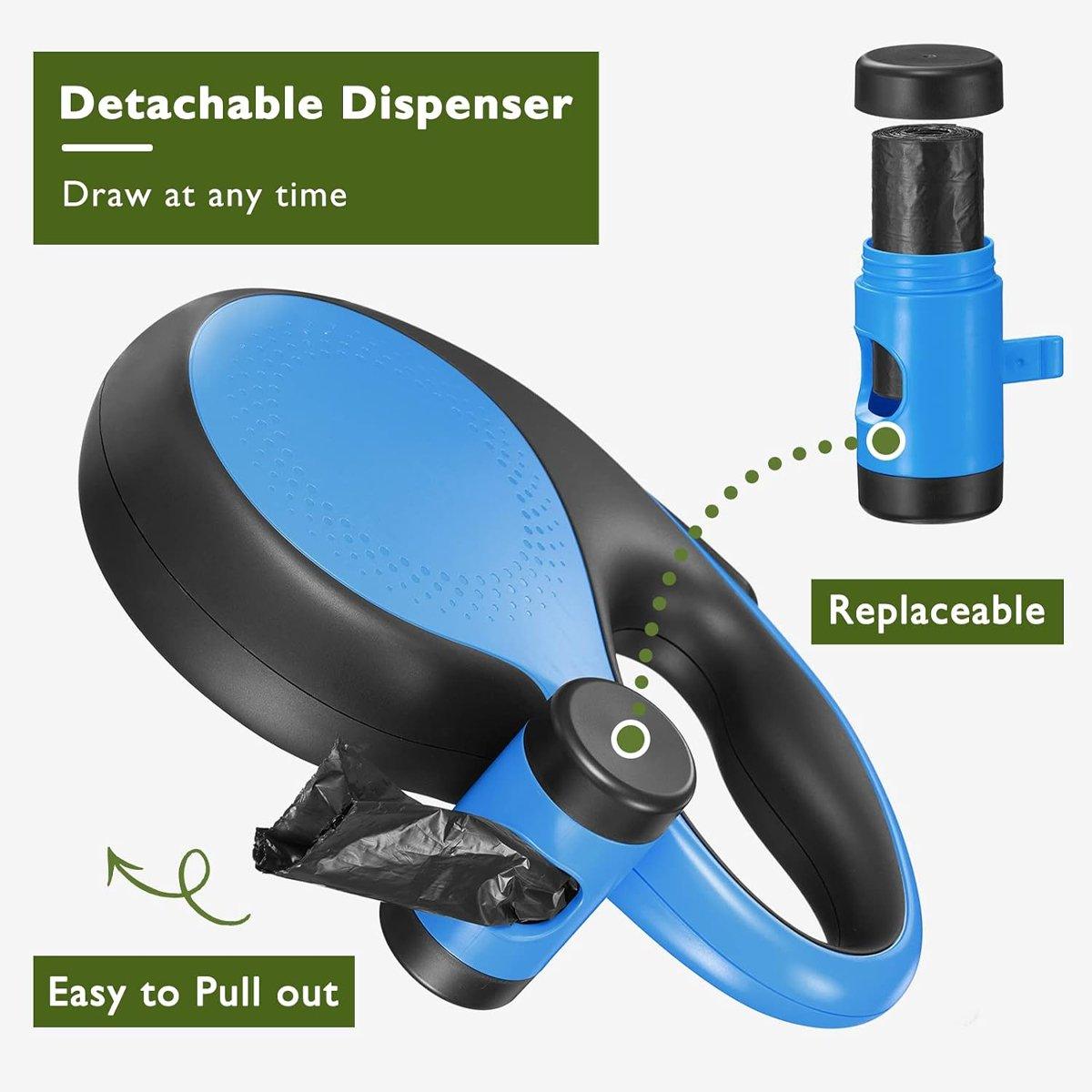 Ergonomic Retractable Dog Leash for Hassle-Free Walks