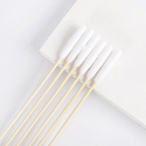 6 Inch Long Cotton Swabs of Medium and Large Pets Ears Cleaning