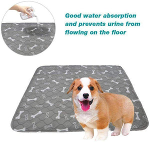 Washable Pet Dog Cat Puppy Training Pee Reusable Pads Cushion Bed Absorbent Mat