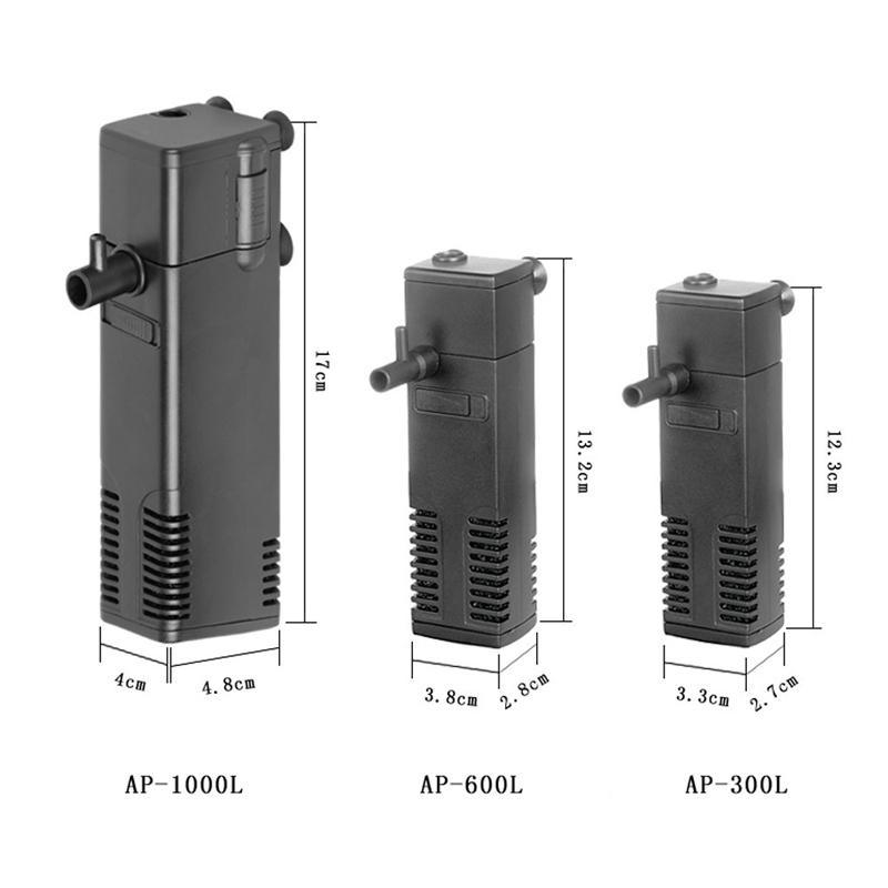 4 in 1 Internal Fish Tank Power Filter Pump 3 Choices