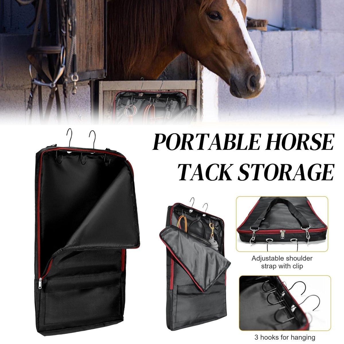 Horse Tack Carry Bag Bridle Halter Bag Pouch Storage Bag Portable Equestrian