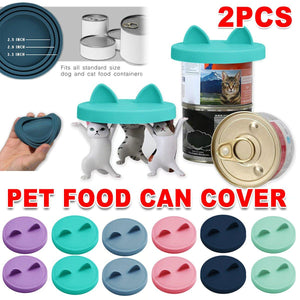 Silicone Canned Lid Pet Sealed Lid Preservation Cover