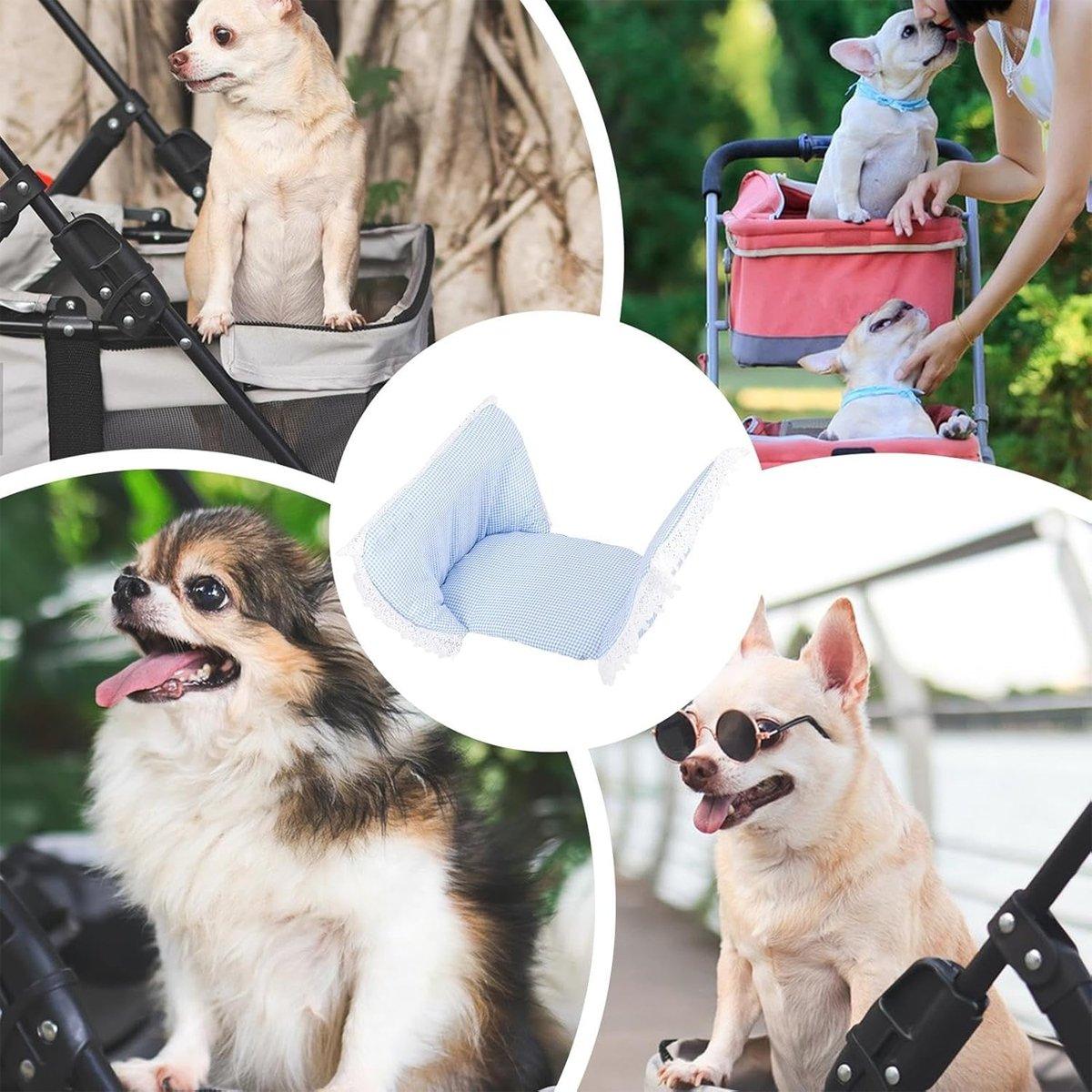 Anti Dirt Pet Car Mats for Cats and Dogs Pushchair Stroller Edge Protector Mat