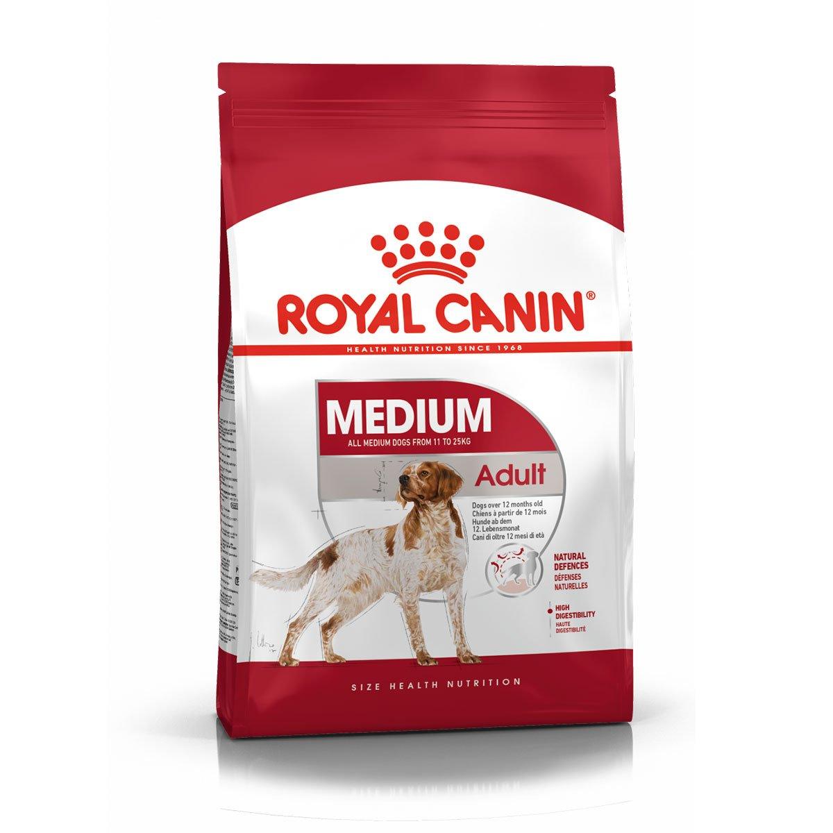 Royal Canin Medium Adult Dry Dog Food 4kg/15kg