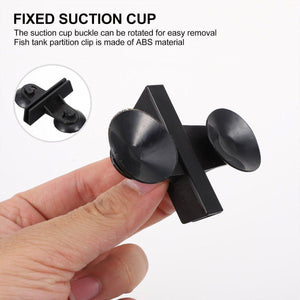 10Pcs Fish Tank Divider Clamp Suction Cup Glass Holder Aquarium Glass Clip