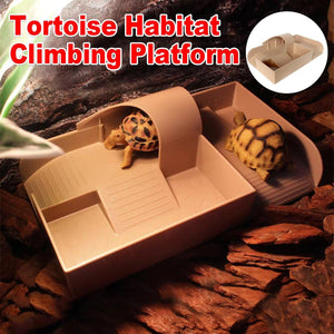 Tortoise Habitat Climbing Platform Durable & Multi-Functional Design