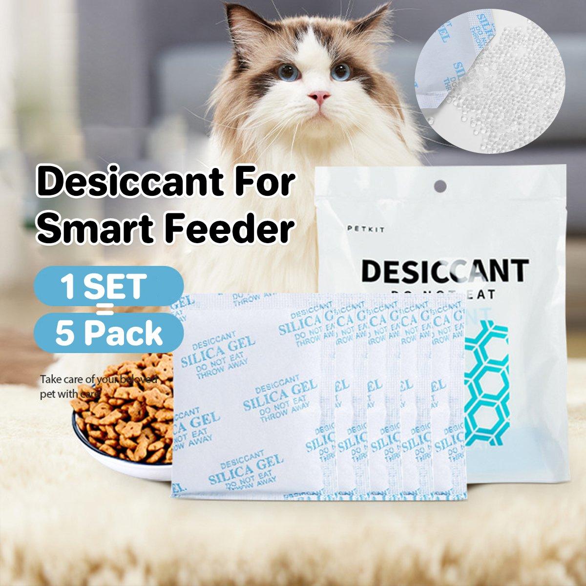 1set Desiccant Smart Feeder Uses Desiccant Moisture Proof Wet Preservative