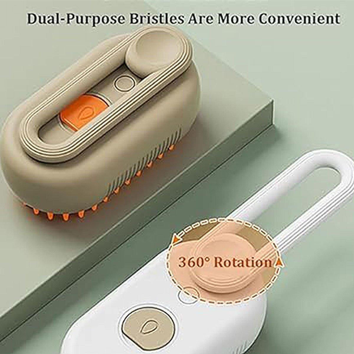 Pet Spray Massage Brush for Cats and Dogs