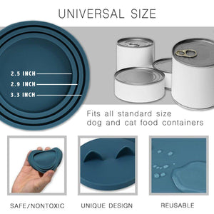 Silicone Canned Lid Pet Sealed Lid Preservation Cover