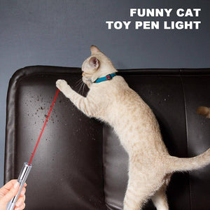 3 in 1 Multi-Function Cat Toy Laser Pointer 10*1.5cm