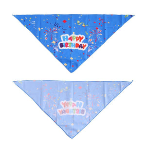 Pet Birthday Suit Cake Hat Triangle Towel Combination Birthday Dress