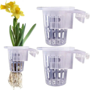 Adjustable Wall Mounted Aquatic Plant Cup for Emersed Plants and Water Grass