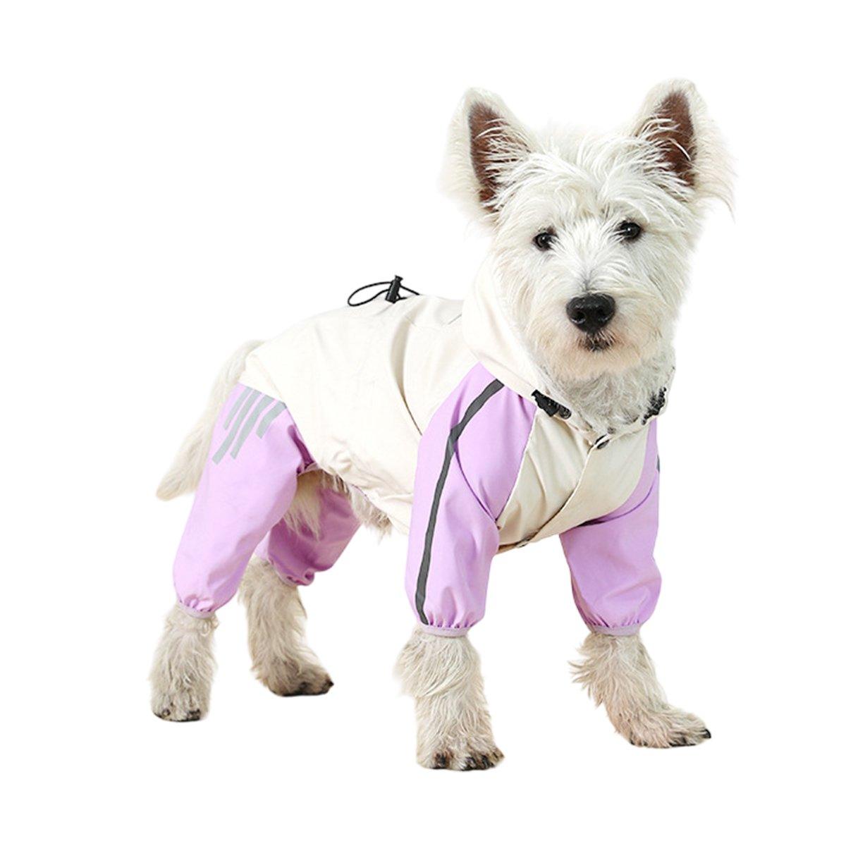 Waterproof Dog Raincoat for Small Medium Large Dogs Pet Rain Coat