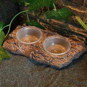 Imitation Rock Aquarium Feeder