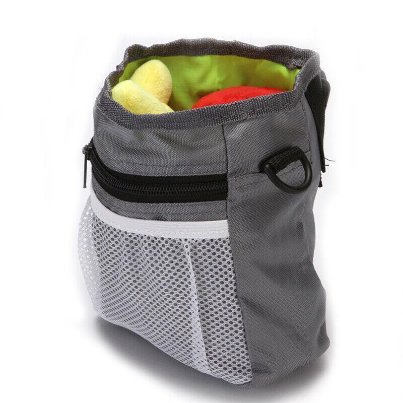 Dog Training Treat Pouch Black/Grey