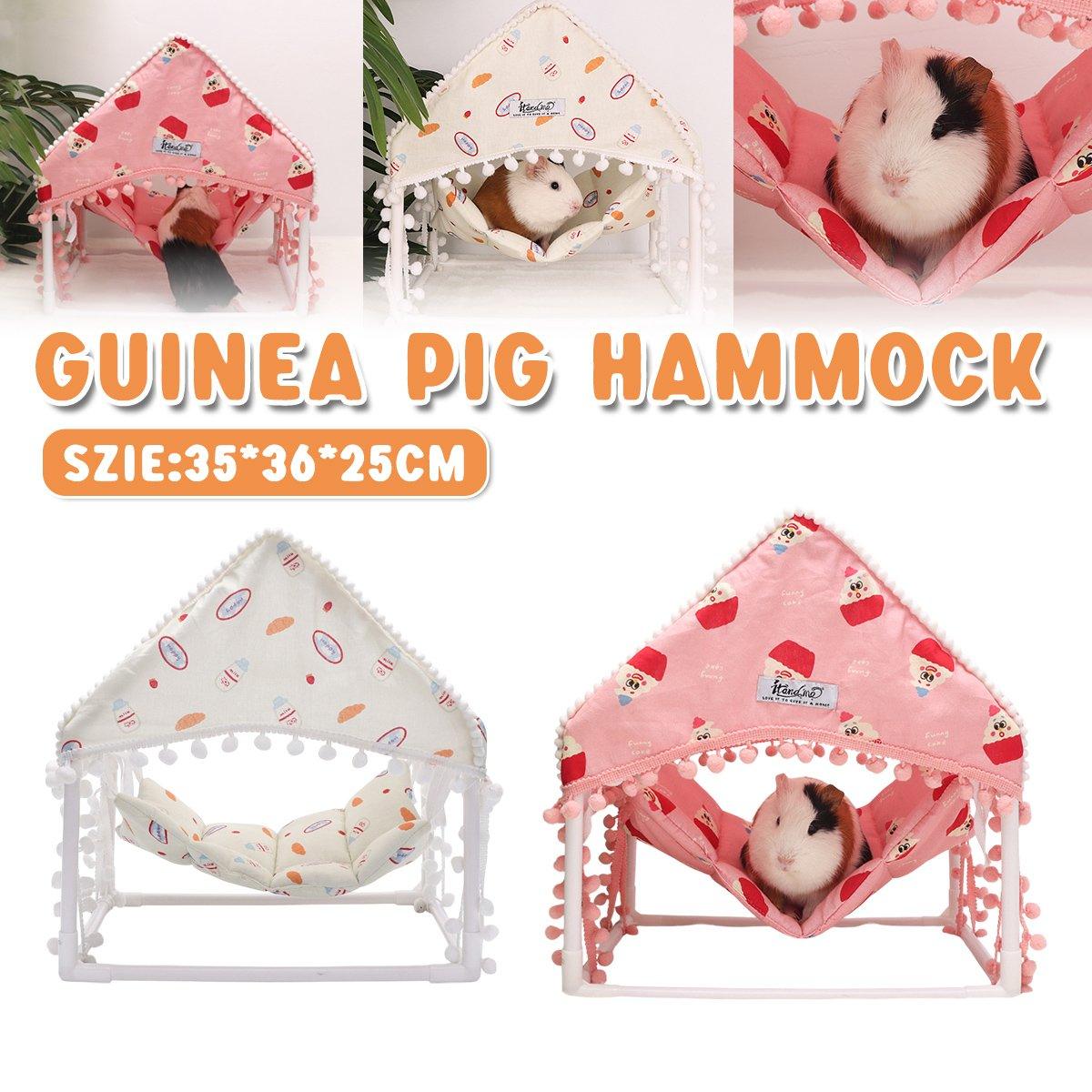 Small Pet Tent Hammock Shelter Cozy Space for Hamsters Rabbits & Guinea Pigs