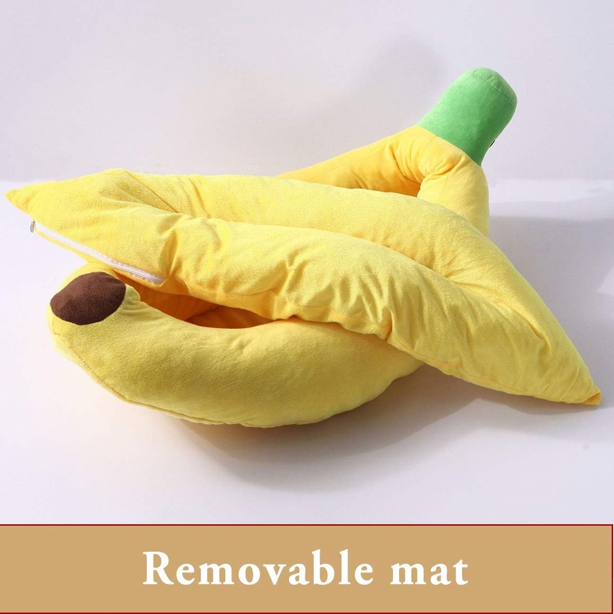 Cute Banana Shape Pet Bed Winter Warm Dog Cat Kennel