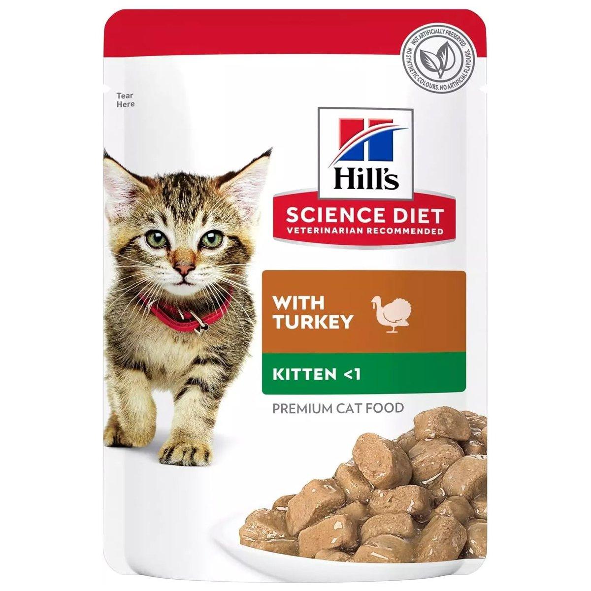 Hill's Science Diet Kitten with Turkey Wet Food 85G*12