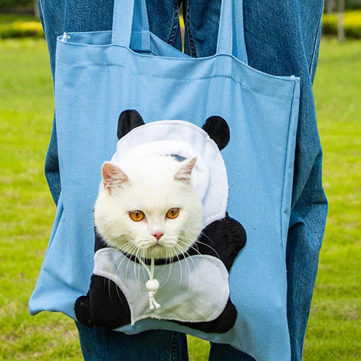 Portable Cat Carrier Bag Pet Sling Breathable & Scratch-Resistant