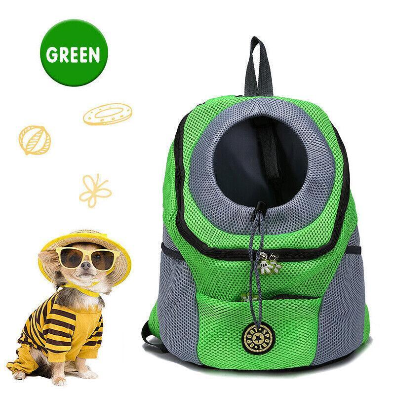 Dog Front Carrier Backpack Puppy Travel Mesh Pet Dog Carrier Backpack