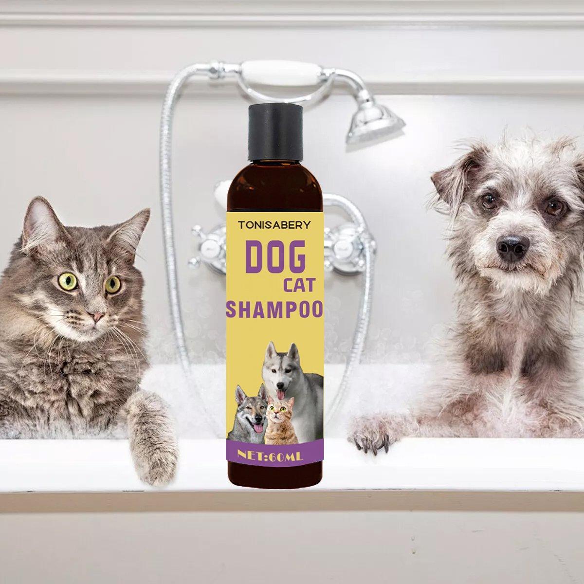 Dog and Cat Deodorizing Pet Shower Gel for Bathing and Grooming Fresh Scent