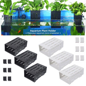 Hydroponic Potted Plant Bracket  Aquarium Basket Holder