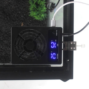 Intelligent Aquarium Fan for Temperature Control