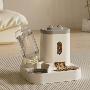 Automatic Pet Feeder and Waterer for Cats and Dogs 10-Day Capacity