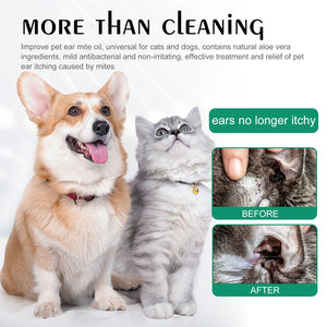 Pet Ear Drops For Cats And Dogs Universal Ear Mite Cleaning Ear Wash