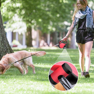 Ergonomic Retractable Dog Leash for Hassle-Free Walks