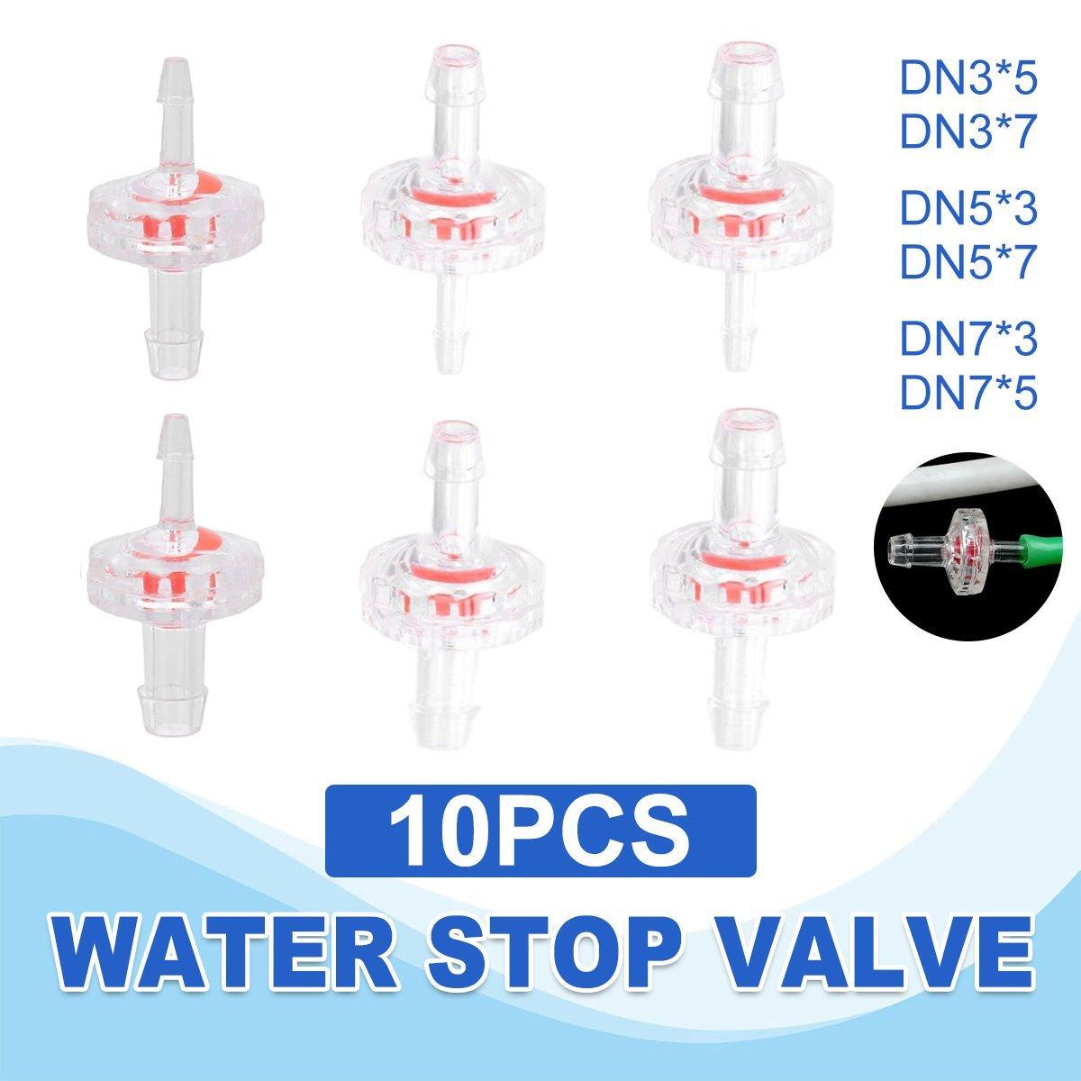 10pcs Ozone Resistant Plastic Water and Air Check Valve Oil Check Valve Kit