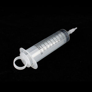 100-200ML Reusable Big Large Plastic Hydroponics Nutrient Measuring Syringe