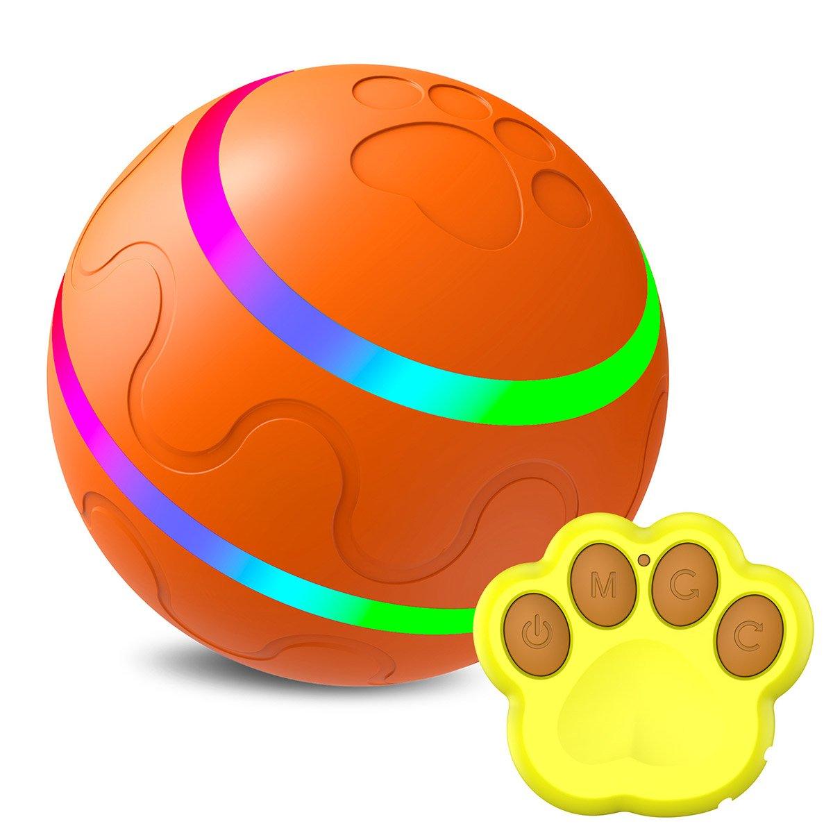 Electric Dog Toy Ball Interactive Bite Resistant Pet Toy for Small Medium Dogs