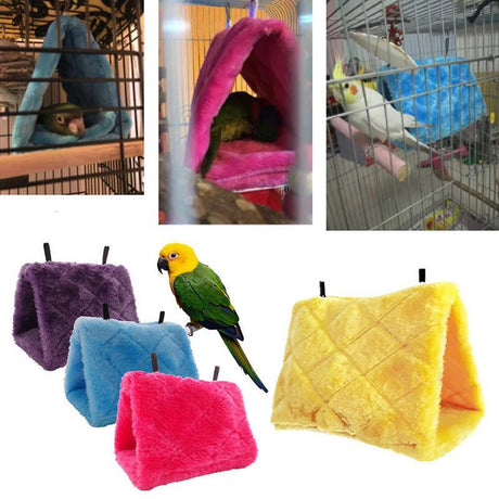 Warm Bird House Parrot Hammock