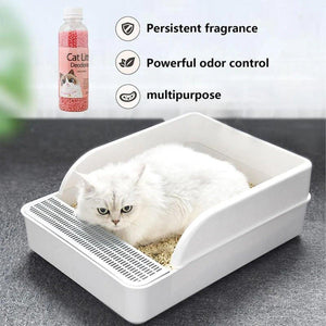 High Adsorption Cat Litter Deodorant Beads 250ml Long Lasting Odor Eliminator