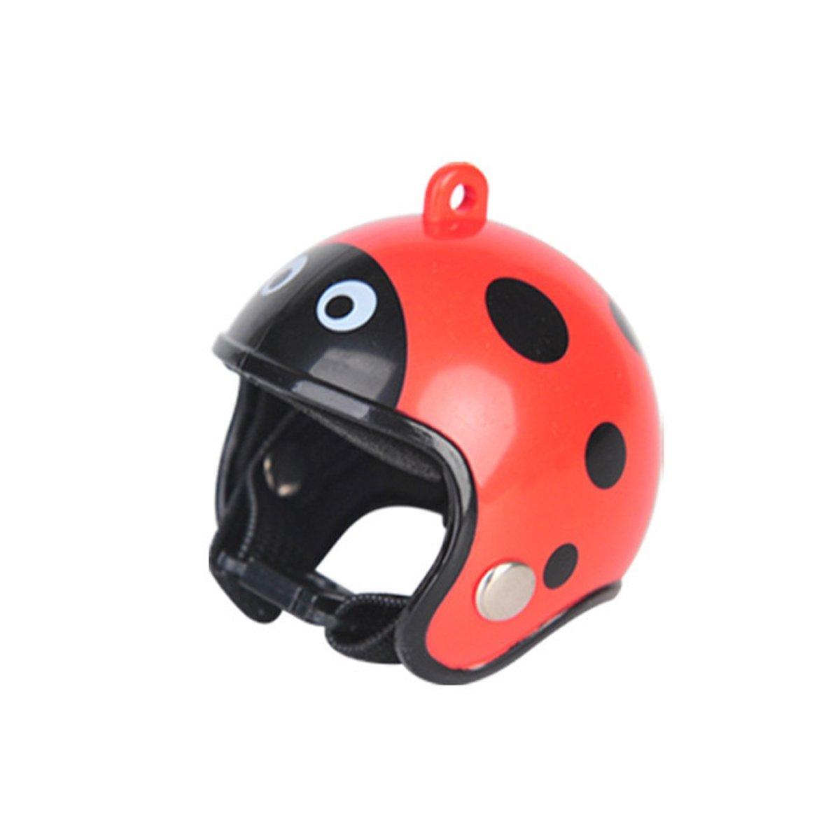 2PCS Mini Pet Chicken Helmet Protective Headgear Set