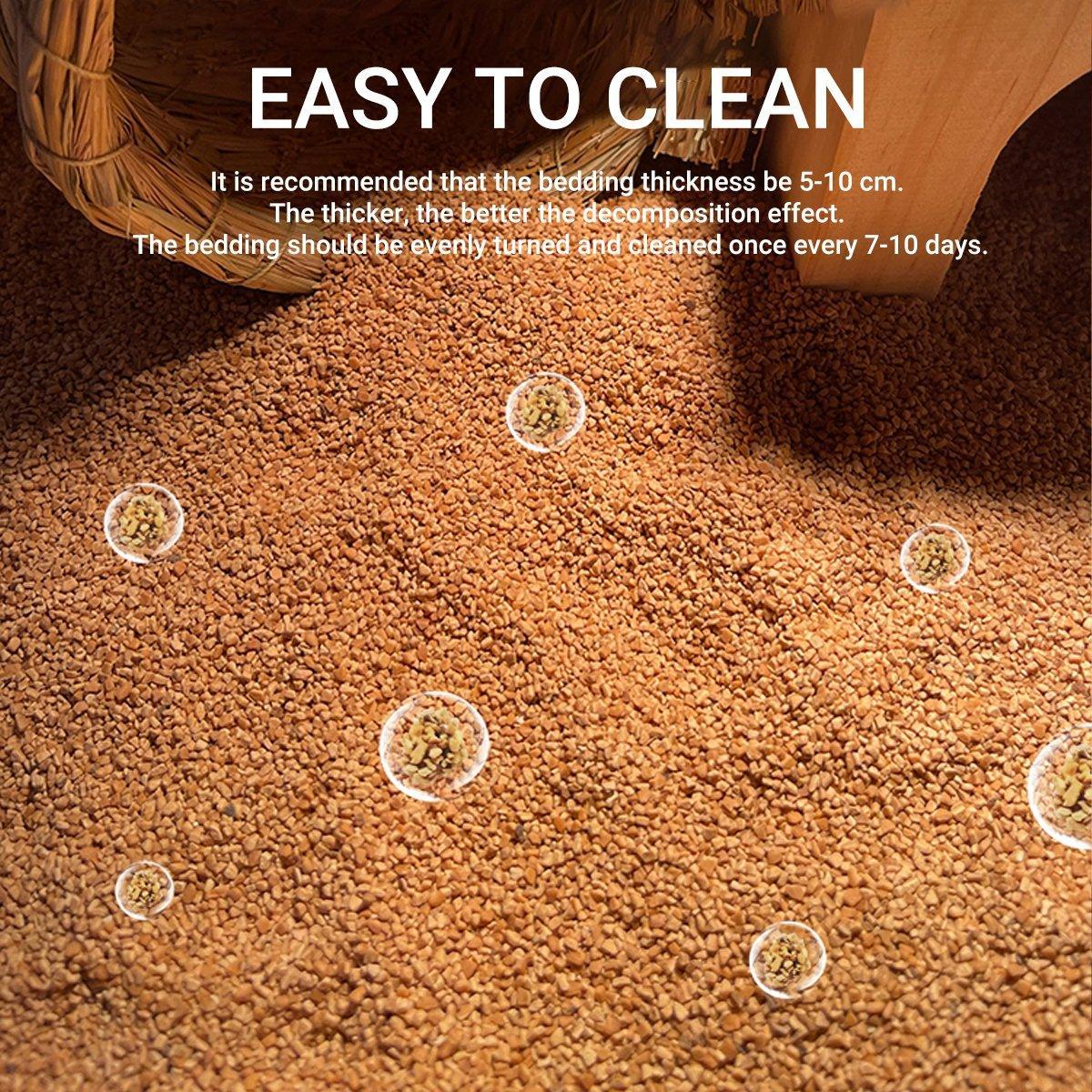 Dust-Free Walnut Sand Bedding for Small Pets Odor Control & Eco-Friendly