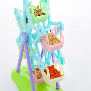 Interactive Ferris Wheel Snack Box Bird Toy Bird Feeder