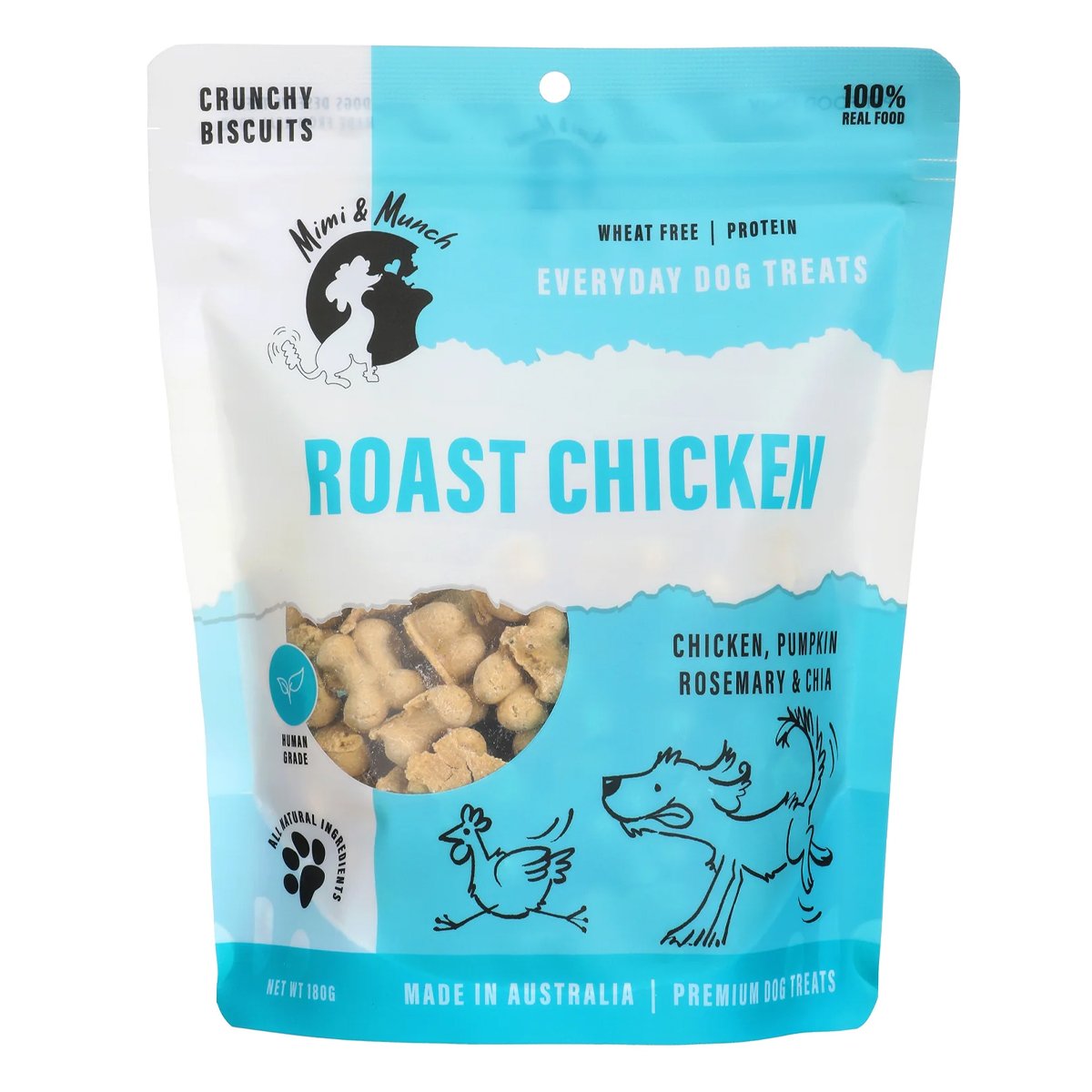 Mimi & Munch Wheat Free Roast Chicken Treats 180g