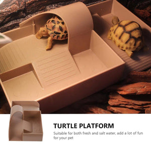 Tortoise Habitat Climbing Platform Durable & Multi-Functional Design