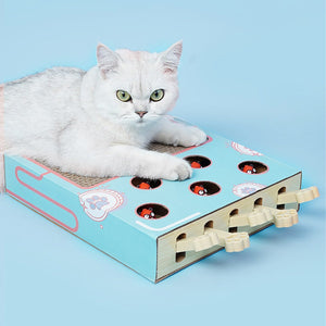 Multifunctional Interactive Cat Toys Corrugated Scratch Board for Cats