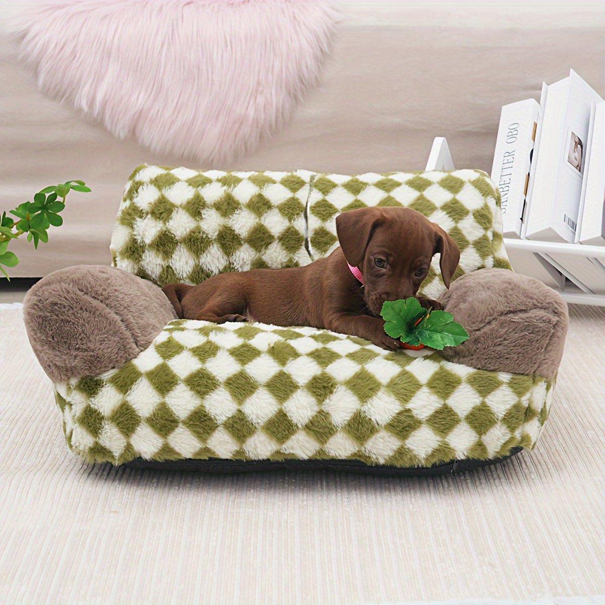 Orthopedic Cat Sofa Bed Supportive & Cozy Pet Couch for Cats & Dogs