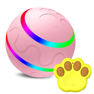 Electric Dog Toy Ball Interactive Bite Resistant Pet Toy for Small Medium Dogs