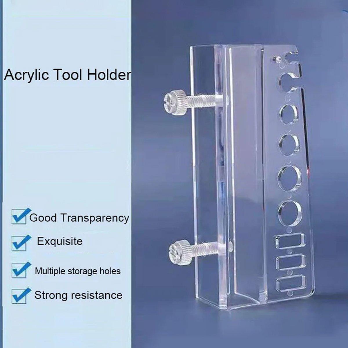 Aquarium Tool Holder - Acrylic Fish Tank Organizer