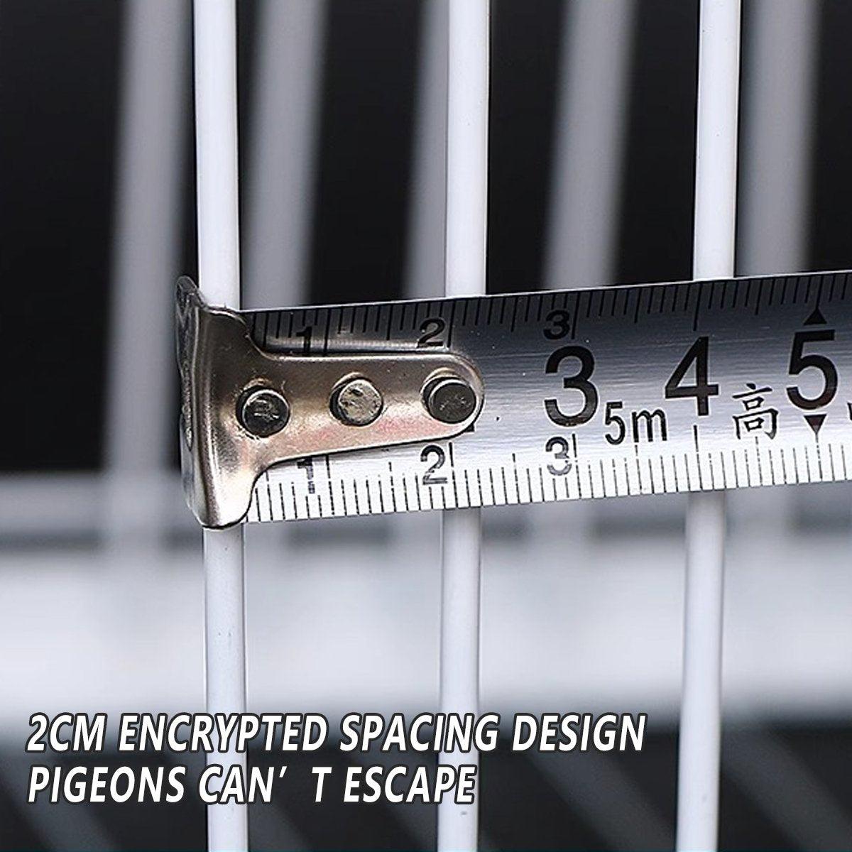 Premium Pigeon Cage with Secure Encrypted Spacing