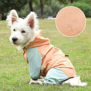 Waterproof Dog Raincoat for Small Medium Large Dogs Pet Rain Coat