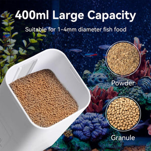 Automatic Fish Feeder Intelligent Timing Aquarium Large Capacity Food Dispenser