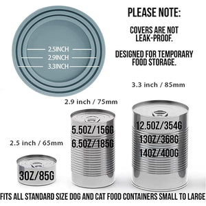 Silicone Canned Lid Pet Sealed Lid Preservation Cover